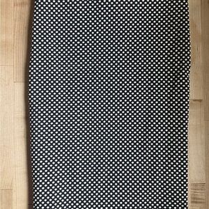 Black and White Polka Dot Skirt